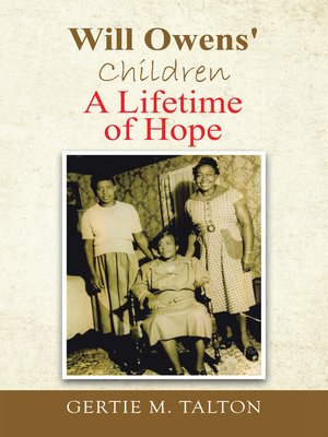 cover image of Will Owens' Children